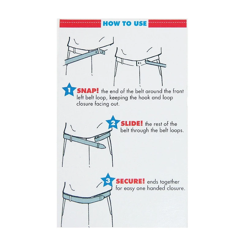 Myself Belts Toddler Boys Adaptive Belt
