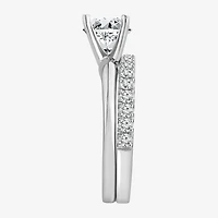 2  CT. T.W. Lab-Grown (F / VS2) Diamond Round Solitaire Bridal Set in 10K or 14K Gold