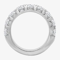 9-Stone (H-I / Si1) Womens 5MM 2 3/4 CT. T.W. Lab Grown White Diamond 14K Gold Anniversary Wedding Band