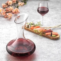 Joyjolt Lancia Crystal Wine - 54 Oz Lead Free Decanter