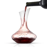 Joyjolt Lancia Crystal Wine - 54 Oz Lead Free Decanter