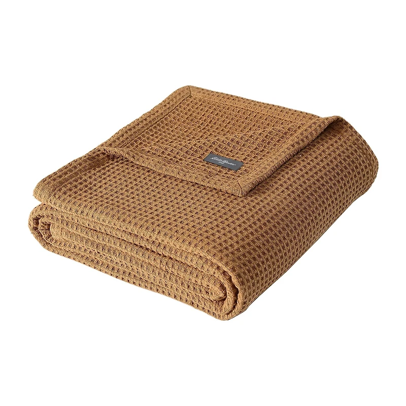 Eddie Bauer Solid 100% Cotton Blanket