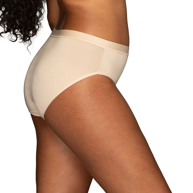 Vanity Fair Ultimate Stretch Beyond Comfort Womens Average + Full Figure 3 Pair High Cut Panty 13430