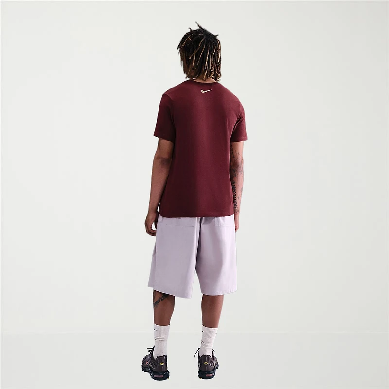 Nike Just Do It Mens Crew Neck Short Sleeve Regular Fit Graphic T-Shirt