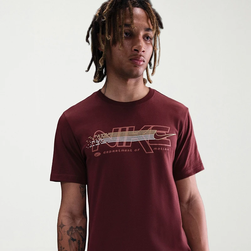 Nike Just Do It Mens Crew Neck Short Sleeve Regular Fit Graphic T-Shirt