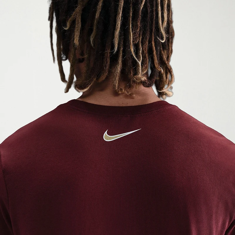 Nike Just Do It Mens Crew Neck Short Sleeve Regular Fit Graphic T-Shirt