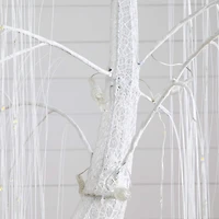 Nearly Natural 7 Foot Pre-Lit Willow Christmas Tree