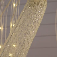 Nearly Natural 7 Foot Pre-Lit Willow Christmas Tree