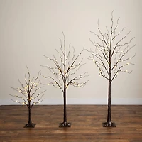 Nearly Natural 6 Foot Pre-Lit Birch Christmas Tree