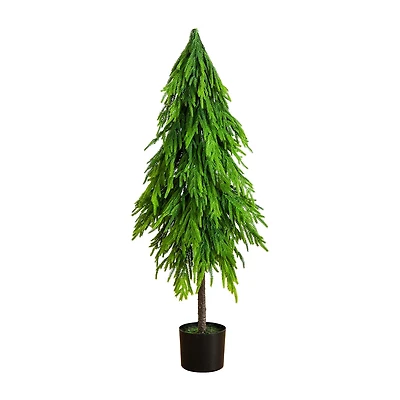 Nearly Natural 4 Foot Pine Christmas Tree