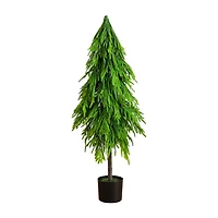 Nearly Natural 4 Foot Pine Christmas Tree
