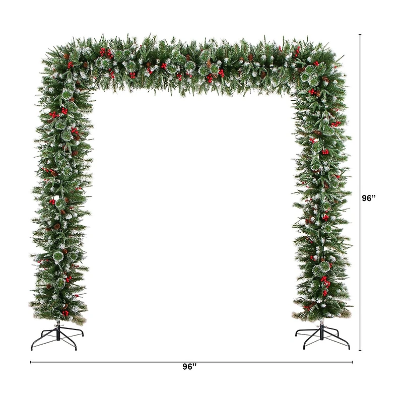 Nearly Natural 8 Foot Pine Christmas Tree