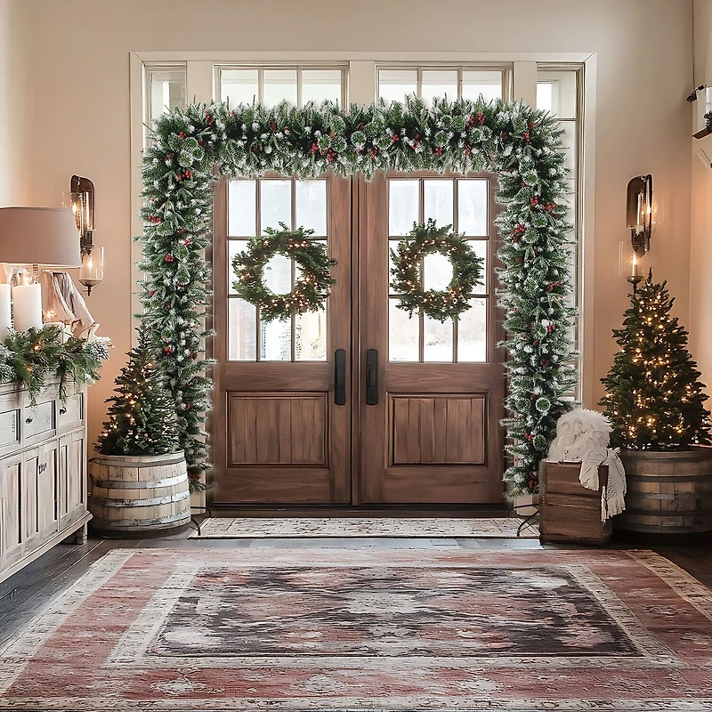 Nearly Natural 8 Foot Pine Christmas Tree