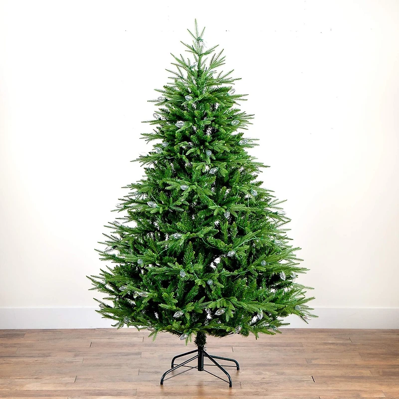Nearly Natural Foot Pre-Lit Multi-Function Lights Pine Christmas Tree