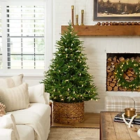 Nearly Natural Foot Pre-Lit Multi-Function Lights Pine Christmas Tree