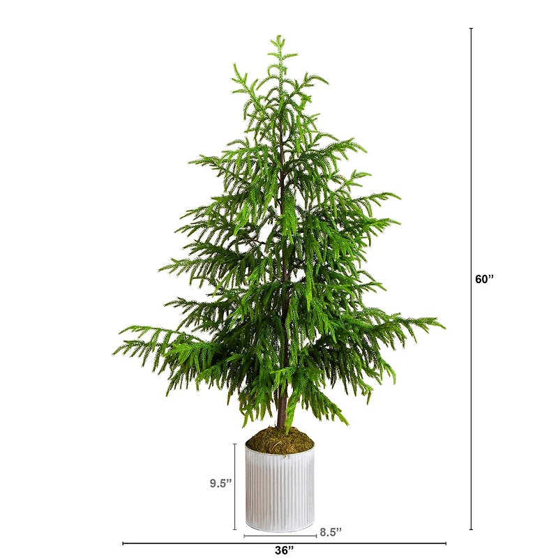 Nearly Natural Foot Pine Christmas Tree
