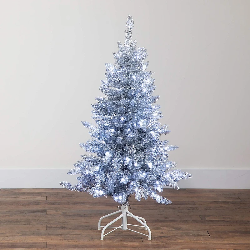 Nearly Natural Foot Pre-Lit Pine Christmas Tree