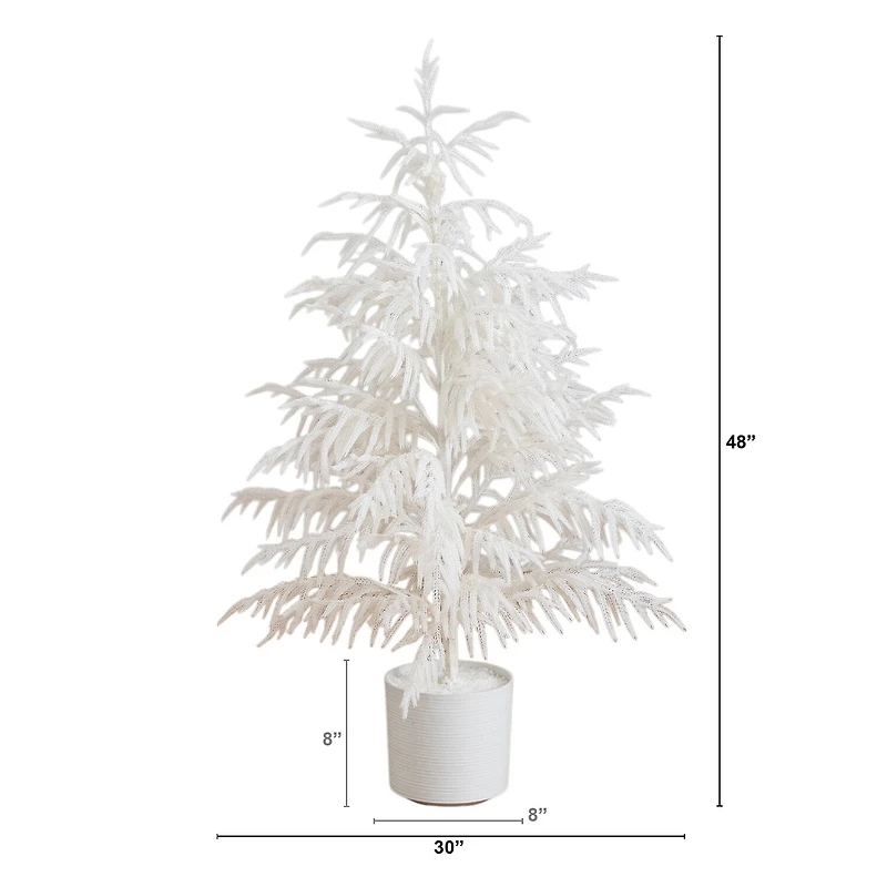 Nearly Natural 4 Foot Pine Christmas Tree