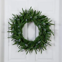 Nearly Natural Pre-Lit Wreath