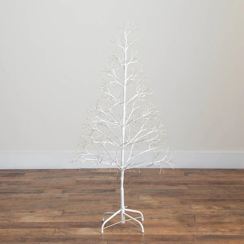 Nearly Natural 4 Foot Pre-Lit Christmas Tree