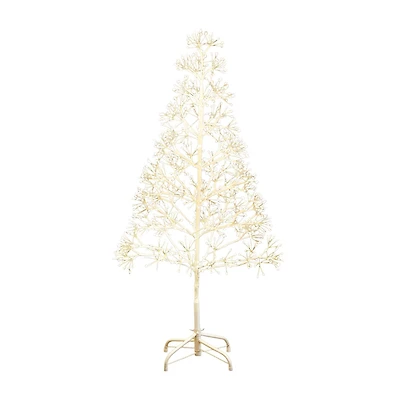 Nearly Natural 4 Foot Pre-Lit Christmas Tree