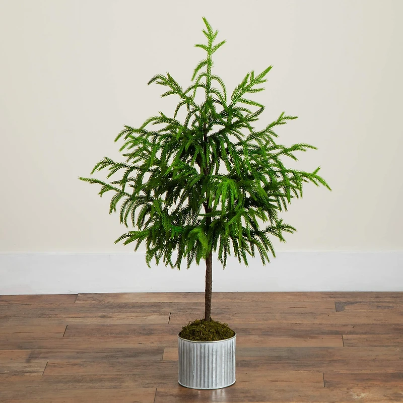 Nearly Natural 3 Foot Pine Christmas Tree