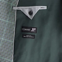 J. Ferrar Mens Big and Tall Plaid Classic Fit Sport Coat