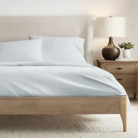 Casual Comfort 100% Cotton Percale Ultra-Soft 4 Piece Sheet Set
