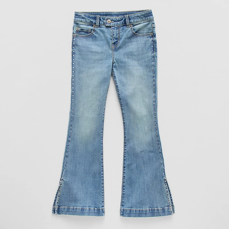 Thereabouts Little & Big Kid Girls Flare Leg Jean