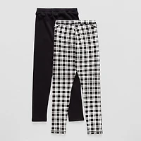 Thereabouts Little & Big Kid Girls Seated Wear Fleece 2-pc. Full Length Leggings