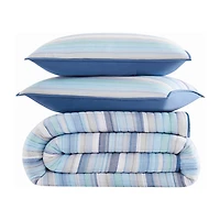 Oceanfront Resort Oceanfront Resort Clearwater Yarn Dye Stripe Quilt Set Quilt Set