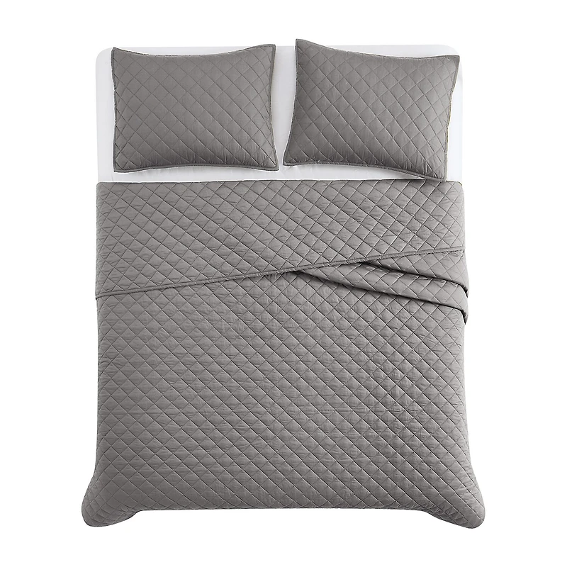 Cannon Oversized Percale Quilt Set 3-pc.