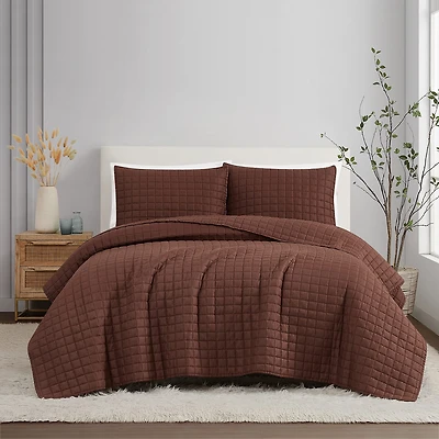 Brooklyn Loom Linen Quilt Set 3-pc.