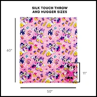 Northwest Disney Huggers Minnie Mouse Throw