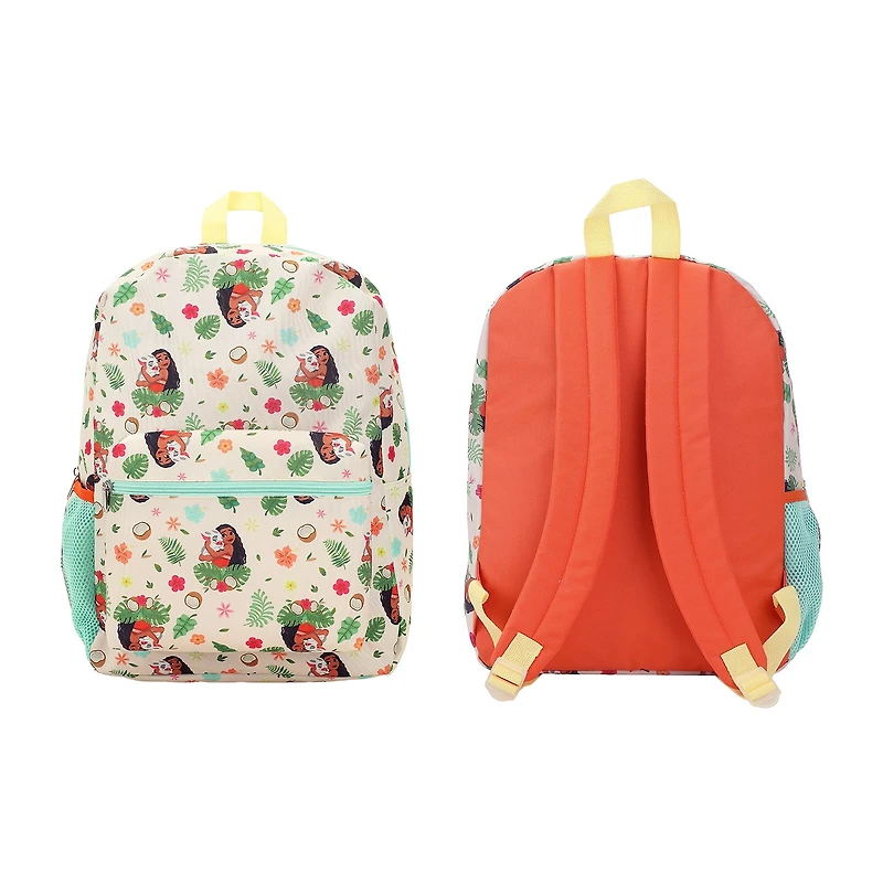 Disney Collection Girls Princess Moana Adjustable Straps Backpack
