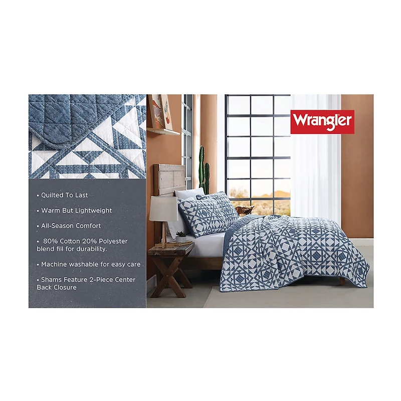 Wrangler Flagstaff Quilt Set