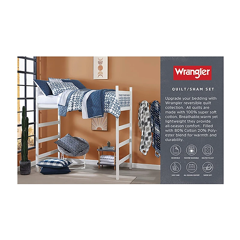 Wrangler Flagstaff Quilt Set