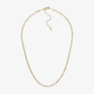 Mixit Womens 18 Inch Link Chain Necklace