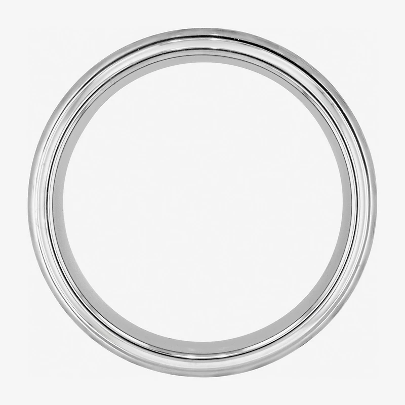 Mens Tungsten Carbide Hammered Wedding Band