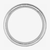 Mens Tungsten Carbide Hammered Wedding Band