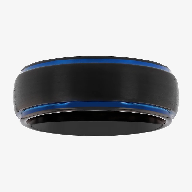 Mens 8MM Tungsten Wedding Band
