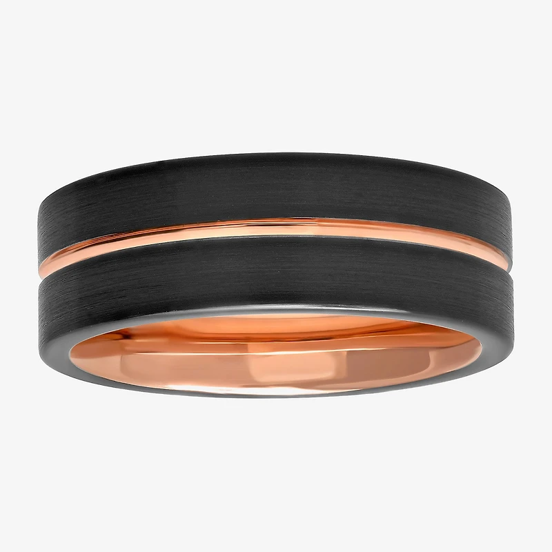 Mens 8MM Tungsten Wedding Band