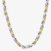 Mens Stainless Steel 24 Inch Link Chain Necklace