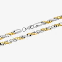 Mens Stainless Steel 24 Inch Link Chain Necklace