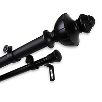 Rod Desyne Jerome 1" Double Adjustable Curtain