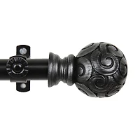 Rod Desyne Bonbon 13/16" Adjustable Curtain
