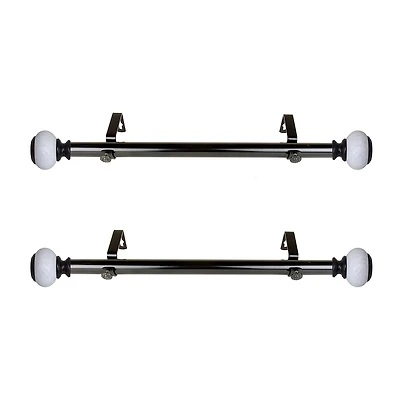 Rod Desyne Vernon 1 Adjustable Side Curtain
