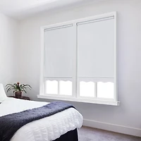 Paige Cut-To-Width Cordless Blackout Fringed Roller Shade
