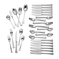 Lenox Portola 65-pc. 18/10 Stainless Steel Flatware Set