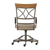 Linon 2-pc. Swivel Armchair